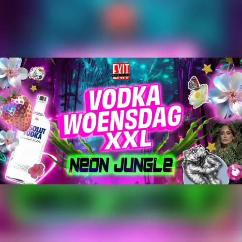 Vodka Woensdag XXL: Neon Jungle 
